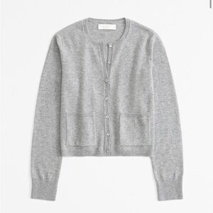Abercrombie & Fitch Cashmere Crew Cardigan